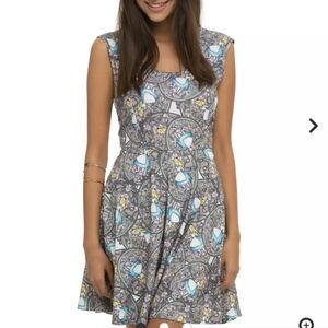 🎊Disney Alice In Wonderland Stained Glass Dress